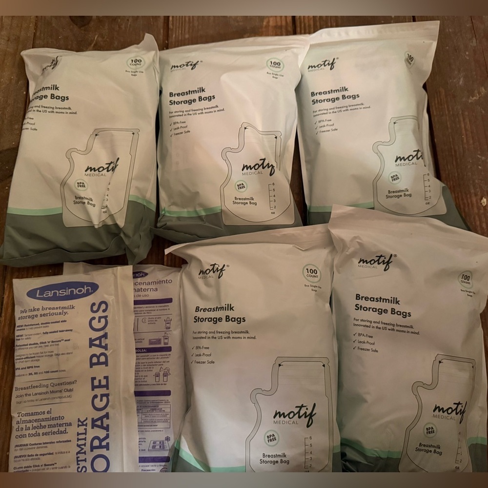 Breast Milk Storage Bags